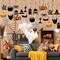 36Pcs Halloween Hanging Swirl Decorations Skeleton Spider Ghost Spooky Ceiling Decor Double Sided Paper Boo Day Card Foil Streamers for Outdoor Indoor Halloween Trick or Treat Decor Supplies